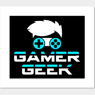 Gamer Geek Posters and Art